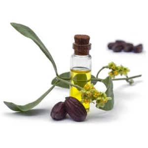 golden jojoba oil