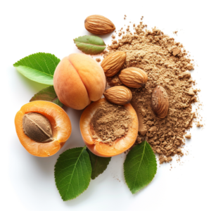 ground apricot kernels