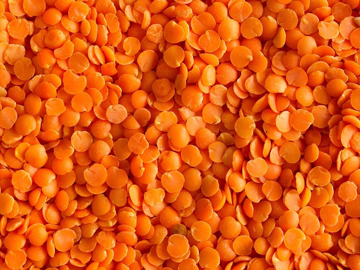 red lentils split red lentils split