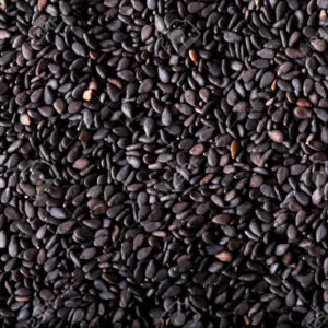 sesame seeds black