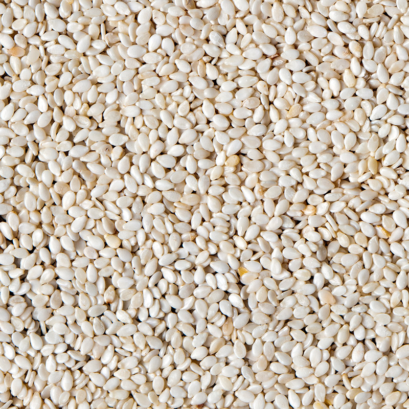 hulled sesame seeds